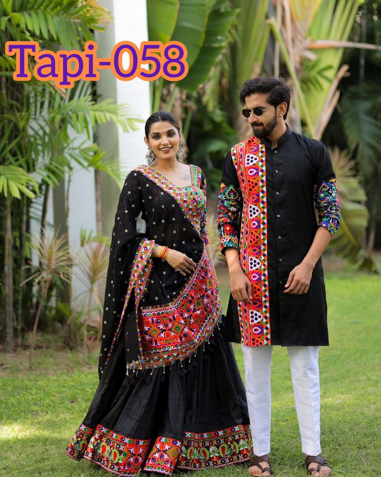 Couple dress for on sale navratri